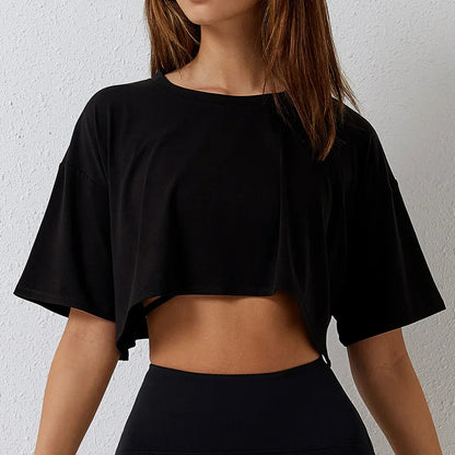 Luxe Crop Tee