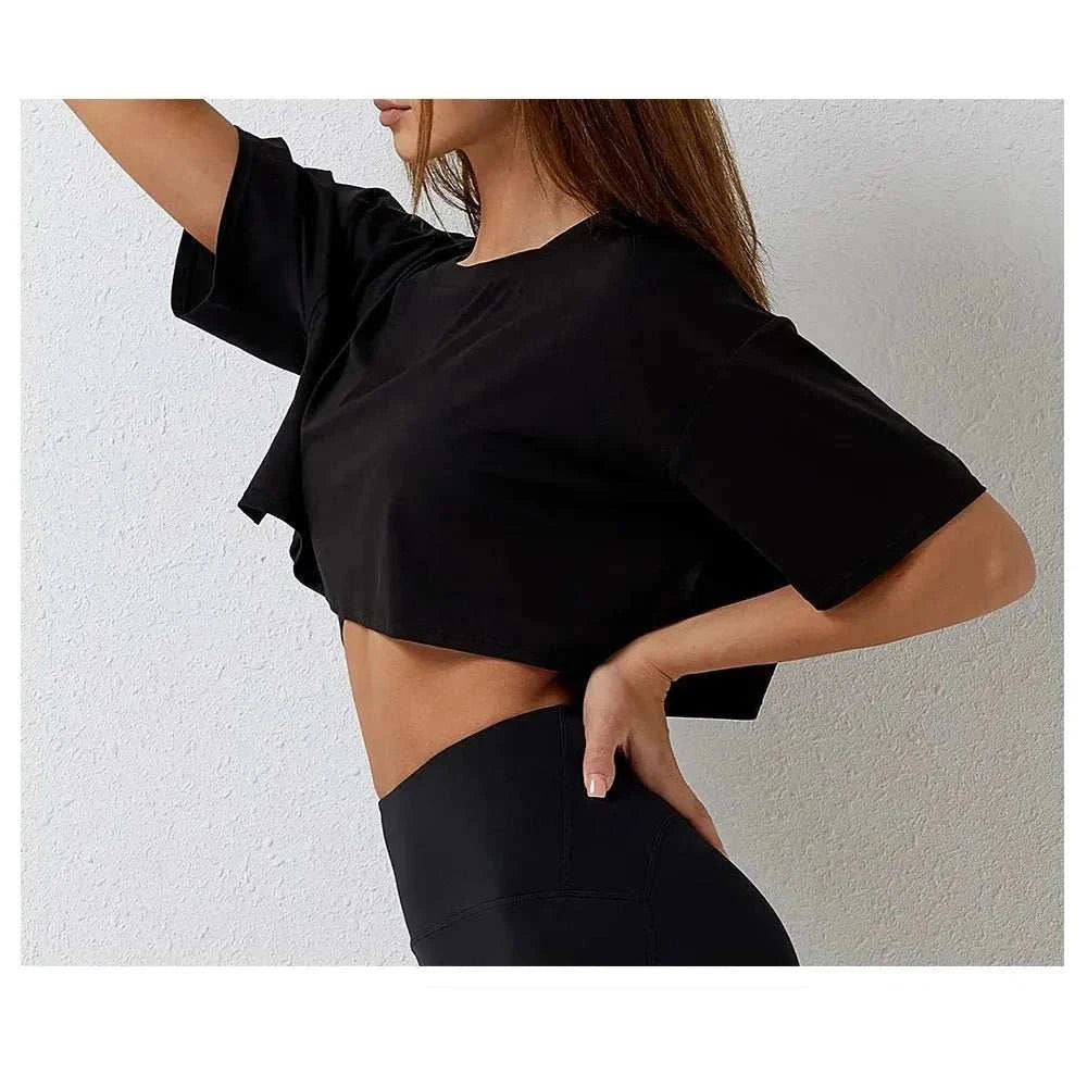 Luxe Crop Tee