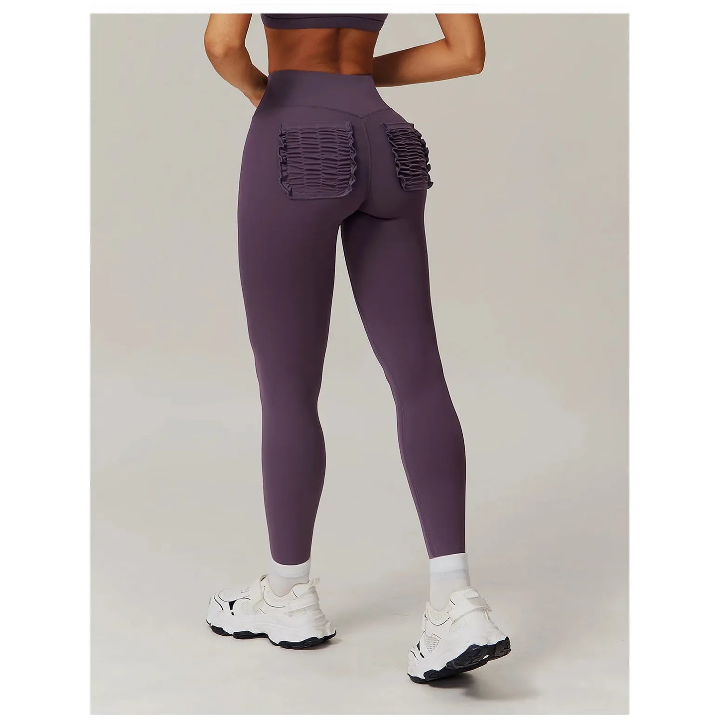 PeachFit Ruched Pocket Leggings