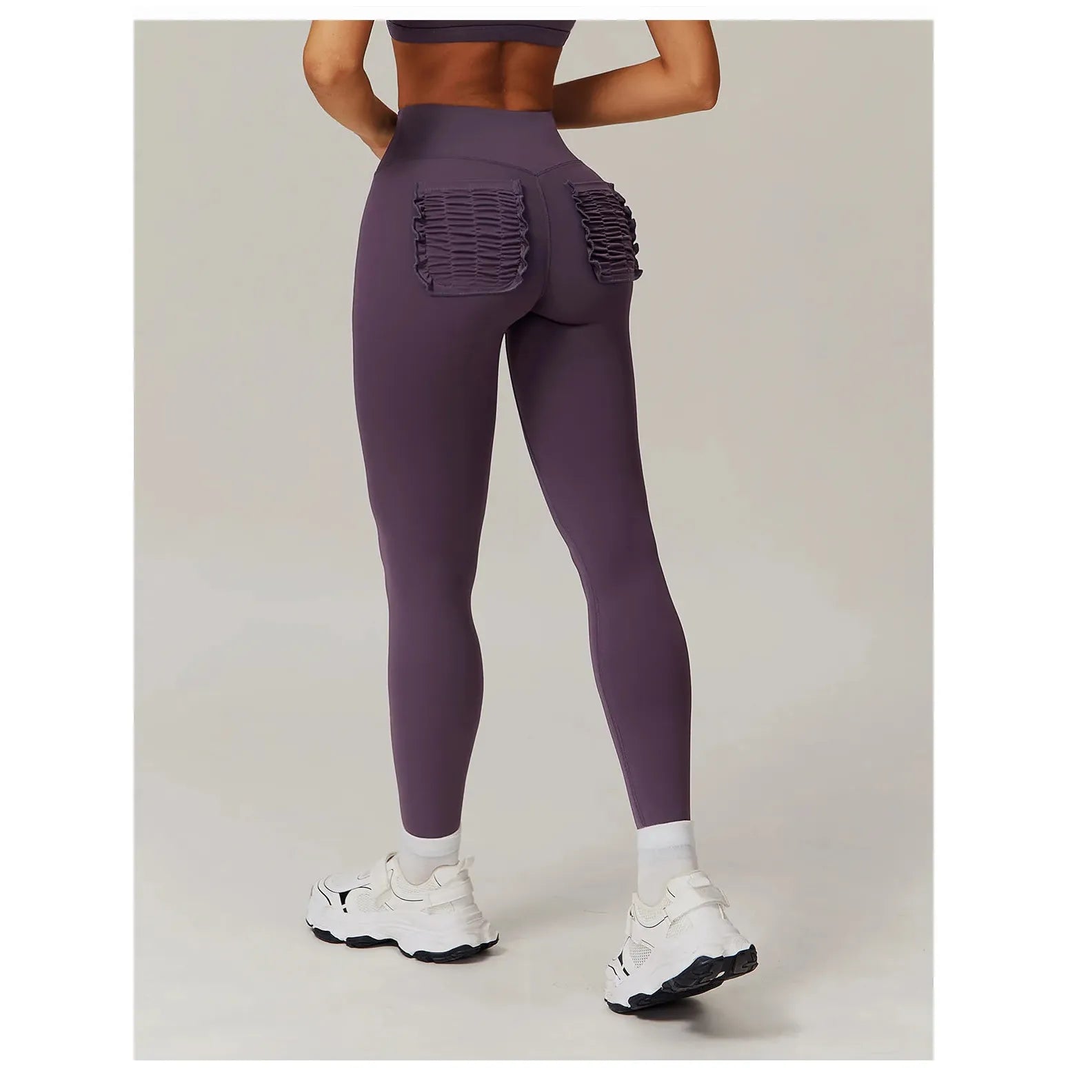 PeachFit Ruched Pocket Leggings