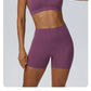 Women"s Sexy yoga suit set, women's neck hanging sports bra, hip lifting fitness shorts set Underwear without steel ring+pants
