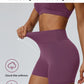 Women"s Sexy yoga suit set, women's neck hanging sports bra, hip lifting fitness shorts set Underwear without steel ring+pants