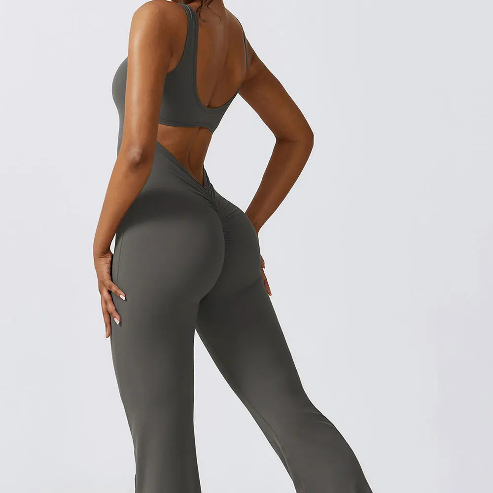 FlareFlex Jumpsuit