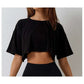 Luxe Crop Tee