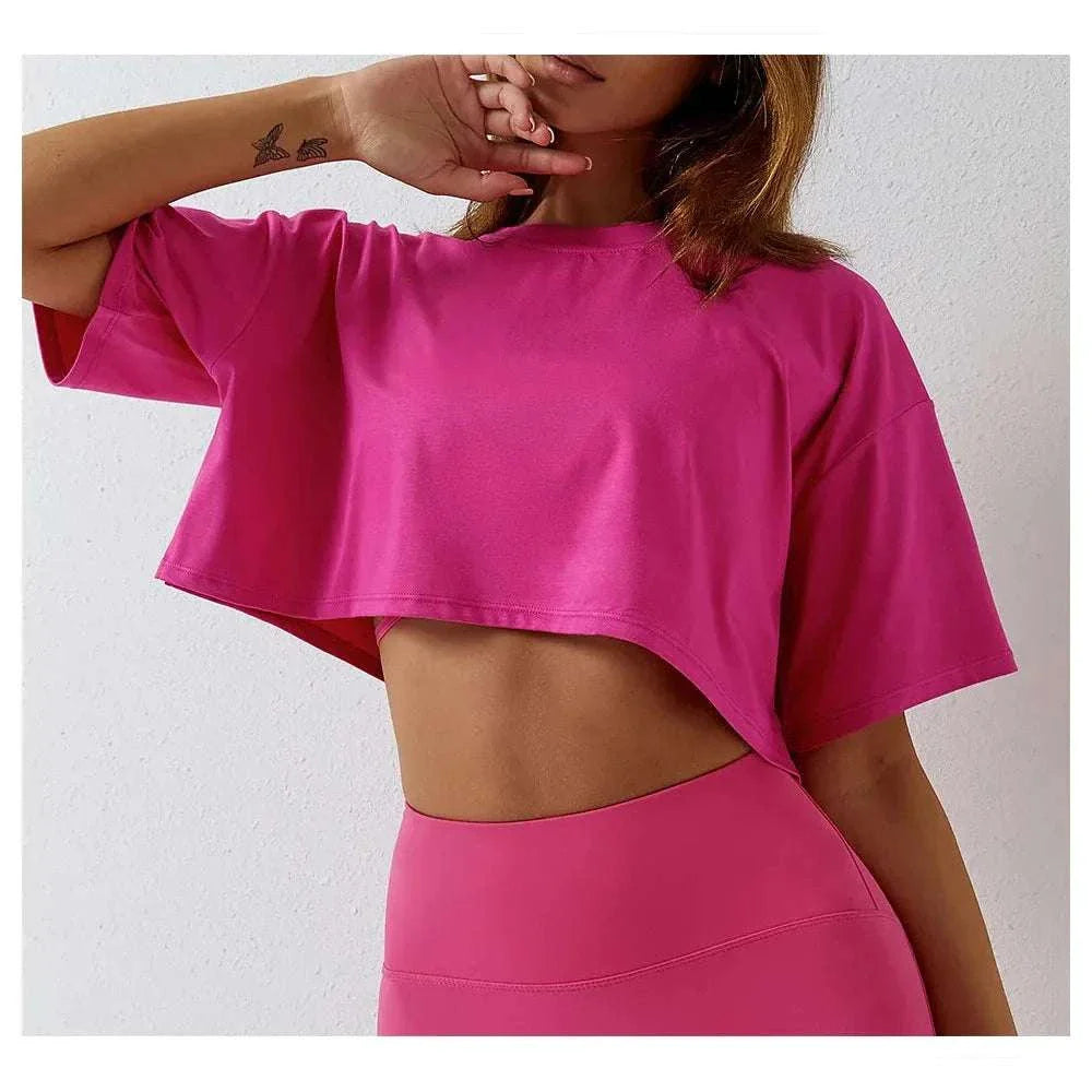 Luxe Crop Tee