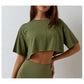 Luxe Crop Tee