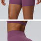 Women"s Sexy yoga suit set, women's neck hanging sports bra, hip lifting fitness shorts set Underwear without steel ring+pants