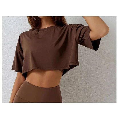 Luxe Crop Tee
