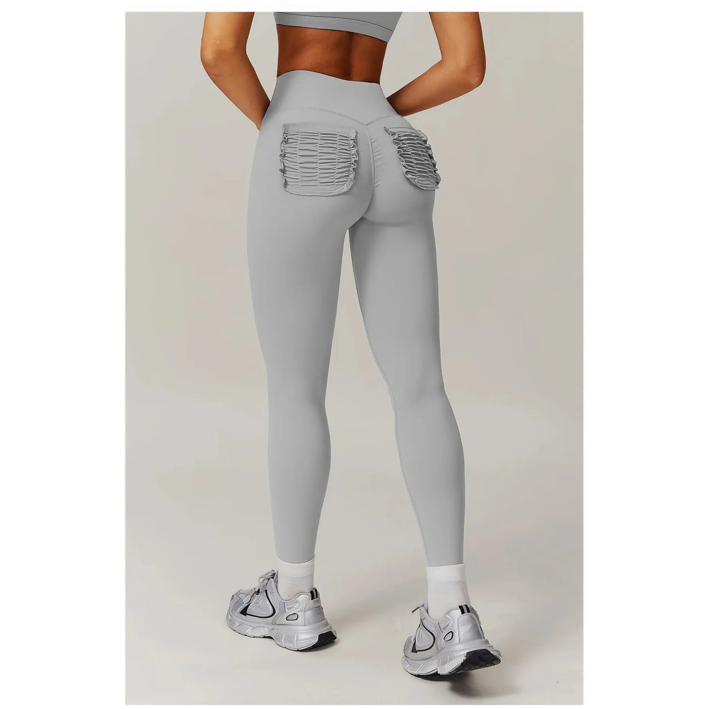 PeachFit Ruched Pocket Leggings